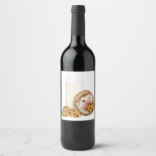 Étiquette Pour Bouteilles De Vin Porc de biscuit