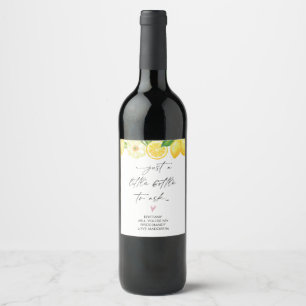 Étiquette Pour Bouteilles De Vin Proposition de la domestique Demander un cadeau de