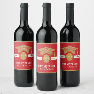 Étiquette Pour Bouteilles De Vin Réunion spéciale ! 50e réunion de classe