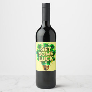 Étiquette Pour Bouteilles De Vin Saint Patrick's Day