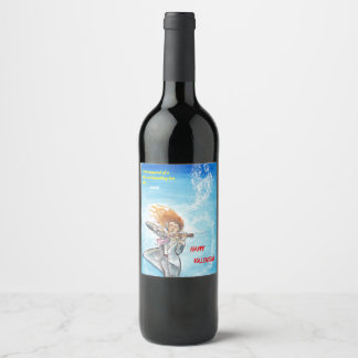 Étiquette Pour Bouteilles De Vin Saint Valentin's Souls belle citation