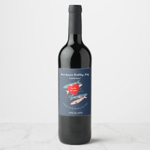 Étiquette Pour Bouteilles De Vin Sardines portugaises