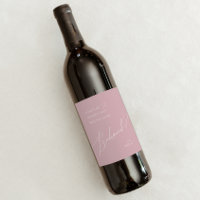 Script Whimsical | Proposition Dusty Rose Bridesma