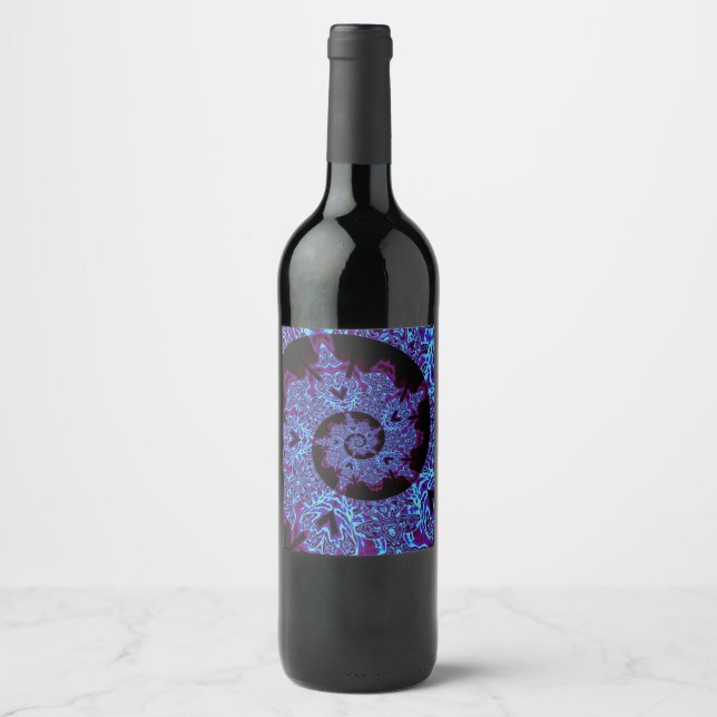 Étiquette Pour Bouteilles De Vin Shay (Devant)