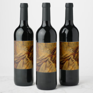 Étiquette Pour Bouteilles De Vin Statue de la Liberté