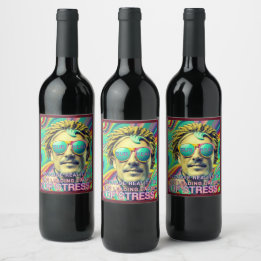 ÉTIQUETTE POUR BOUTEILLES DE VIN SURREAL