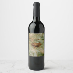 Étiquette Pour Bouteilles De Vin Tiny Toad