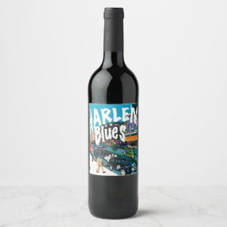 Étiquette Pour Bouteilles De Vin Toast à Harlem Nights