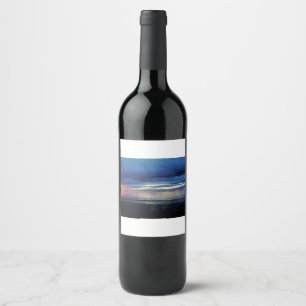 Étiquette Pour Bouteilles De Vin Tranquilité