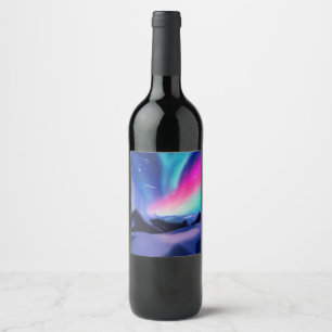 Étiquette Pour Bouteilles De Vin Un million de rêves d'Aurora