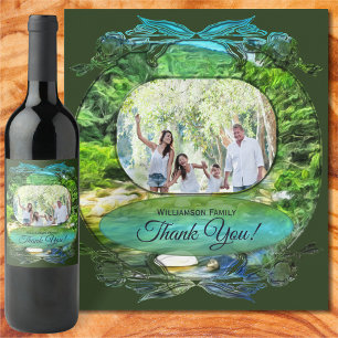 Étiquette Pour Bouteilles De Vin Vallarta Family Merci River South 0366