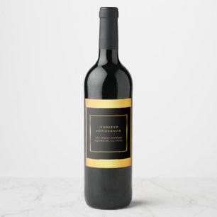 Étiquette Pour Bouteilles De Vin Victoire promotionnelle professionnelle moderne en