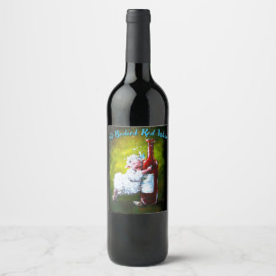 Étiquette Pour Bouteilles De Vin Vin Étiquette ENTIÈREMENT CORPS ROUGE Mouton Incog