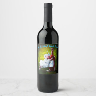 Étiquette Pour Bouteilles De Vin Vin Étiquette ENTIÈREMENT CORPS ROUGE Mouton Incog