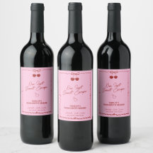 Week-end de célibataire rose et rouge Cherry