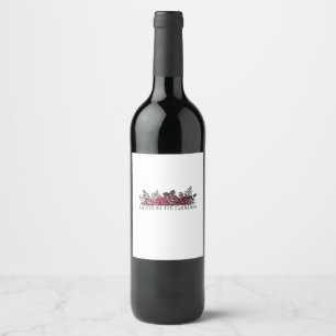Étiquette Pour Bouteilles De Vin Whimsigoth Ink – Forêts Mystiques, Lunes & Magie C