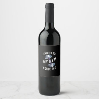 Étiquette Pour Bouteilles De Vin Workout Health and Ness