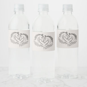 ÉTIQUETTE POUR BOUTEILLES D'EAU 