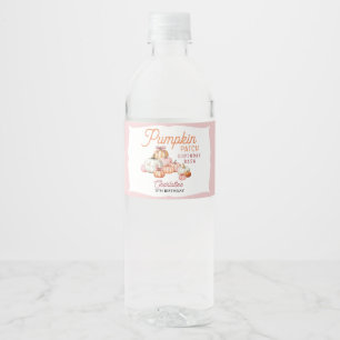 ÉTIQUETTE POUR BOUTEILLES D'EAU 