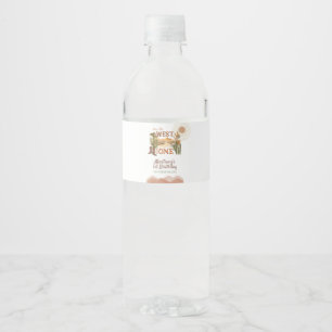 ÉTIQUETTE POUR BOUTEILLES D'EAU
