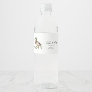 ÉTIQUETTE POUR BOUTEILLES D'EAU 