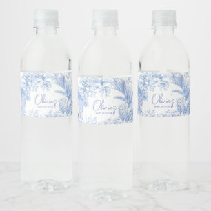 ÉTIQUETTE POUR BOUTEILLES D'EAU 