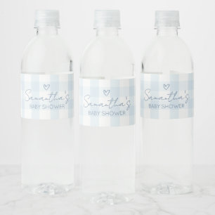 ÉTIQUETTE POUR BOUTEILLES D'EAU 
