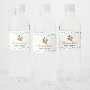ÉTIQUETTE POUR BOUTEILLES D'EAU 