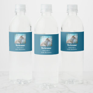 ÉTIQUETTE POUR BOUTEILLES D'EAU 