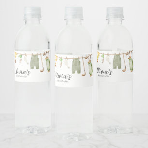 ÉTIQUETTE POUR BOUTEILLES D'EAU 