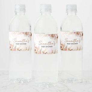 ÉTIQUETTE POUR BOUTEILLES D'EAU 