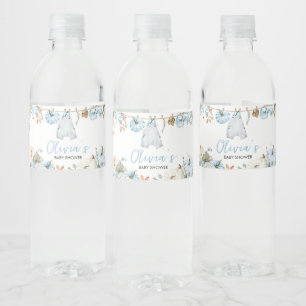 ÉTIQUETTE POUR BOUTEILLES D'EAU 