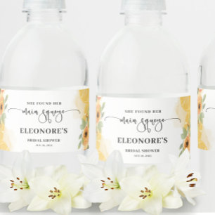 ÉTIQUETTE POUR BOUTEILLES D'EAU 