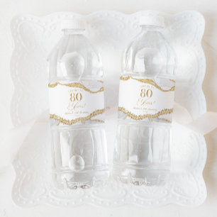 ÉTIQUETTE POUR BOUTEILLES D'EAU 