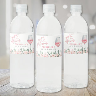 ÉTIQUETTE POUR BOUTEILLES D'EAU 
