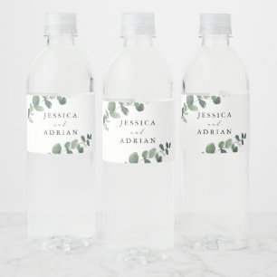 ÉTIQUETTE POUR BOUTEILLES D'EAU 