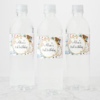 Alice Wonderland fâché hatter thé bouteille d'eau