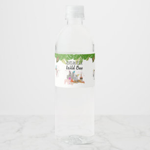 Étiquette Pour Bouteilles D'eau Animaux de la Jungle drôle et mignonne à Party Wil