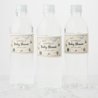 Étiquette Pour Bouteilles D'eau Baby shower HARRY POTTER™