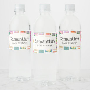 Étiquette Pour Bouteilles D'eau Baby Shower Nouveau Chapitre