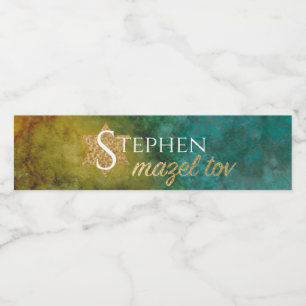 Étiquette Pour Bouteilles D'eau Bar Bat mitzvah Out of this World H2O Bottle Étiqu