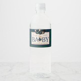 Étiquette Pour Bouteilles D'eau Bearly Wait Teddy Balloon Baby Shower books