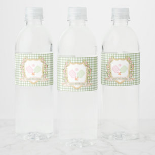 Étiquette Pour Bouteilles D'eau Boissons et boissons  Pickle Ball Preppy