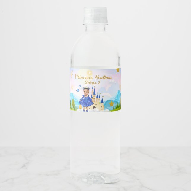 Étiquette Pour Bouteilles D'eau bouteille d'eau (Devant)
