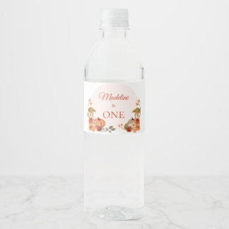 Étiquette Pour Bouteilles D'eau Bouteille d'eau pour le premier anniversaire de Pu