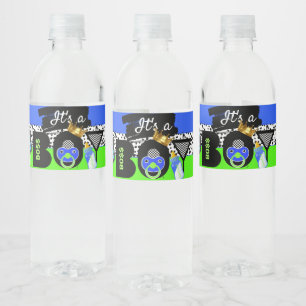 Étiquette Pour Bouteilles D'eau C'est un GARÇON ! FUN Retro 80 et Hip hop des anné