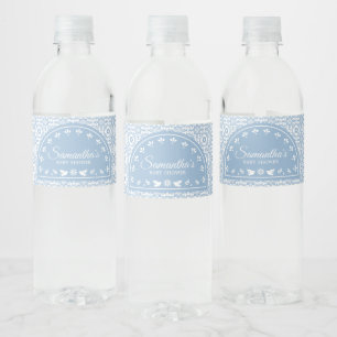 Étiquette Pour Bouteilles D'eau Cielito Lindo Papel Picado Baby Shower