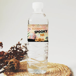 Étiquette Pour Bouteilles D'eau Costume enfant Halloween 1er anniversaire fête