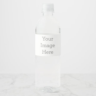Étiquette Pour Bouteilles D'eau Créez votre propre Étiquette de bouteilles d'eau (