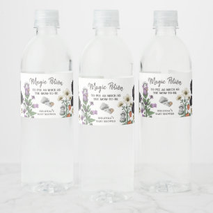 Étiquette Pour Bouteilles D'eau Drôle Potion Magique Fantôme Halloween Baby shower